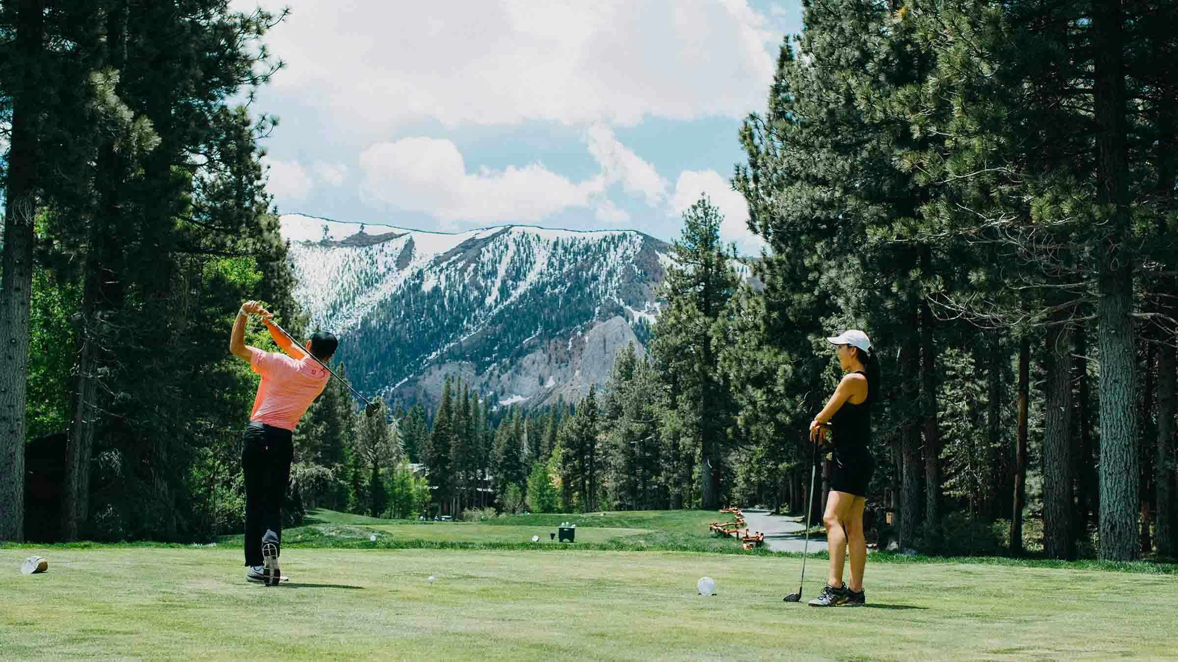 Golfers at Sierra Star Golf Course