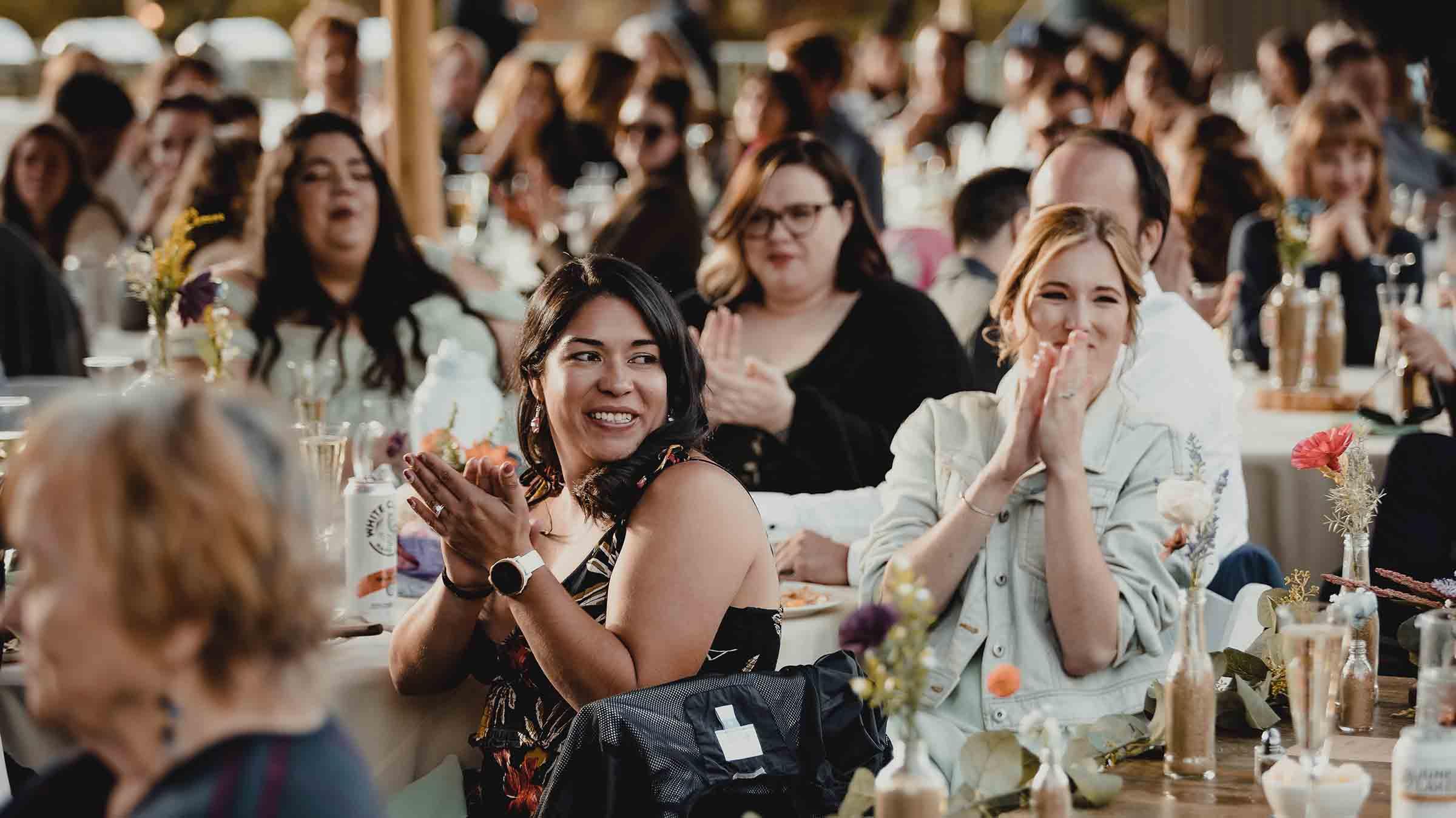 Wedding reception at the Outpost