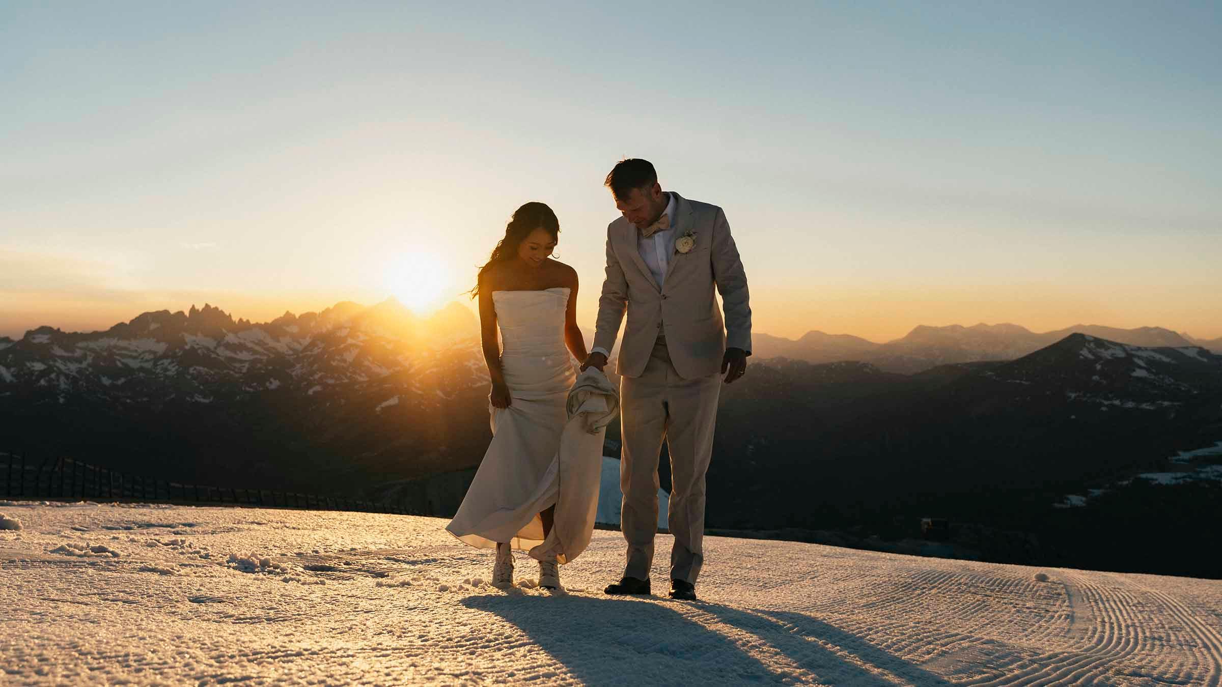 Mammoth Mountain Summit Wedding