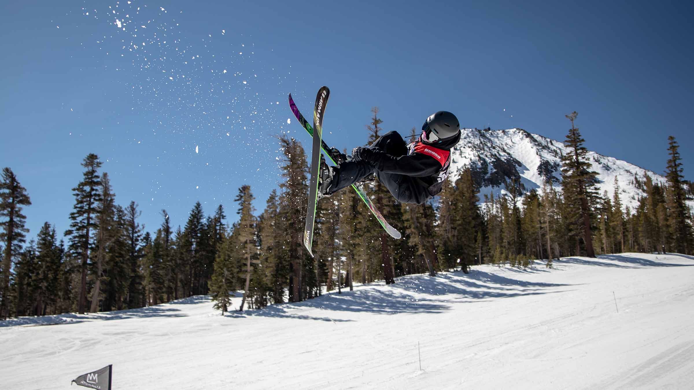 Slopestyle skier